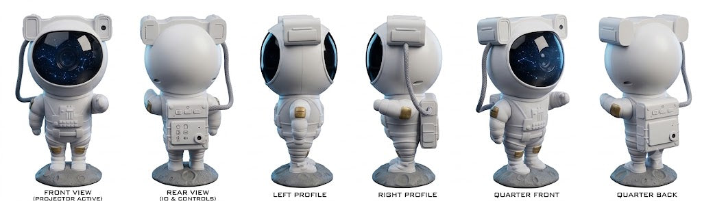 Astronaut Galaxy Projector