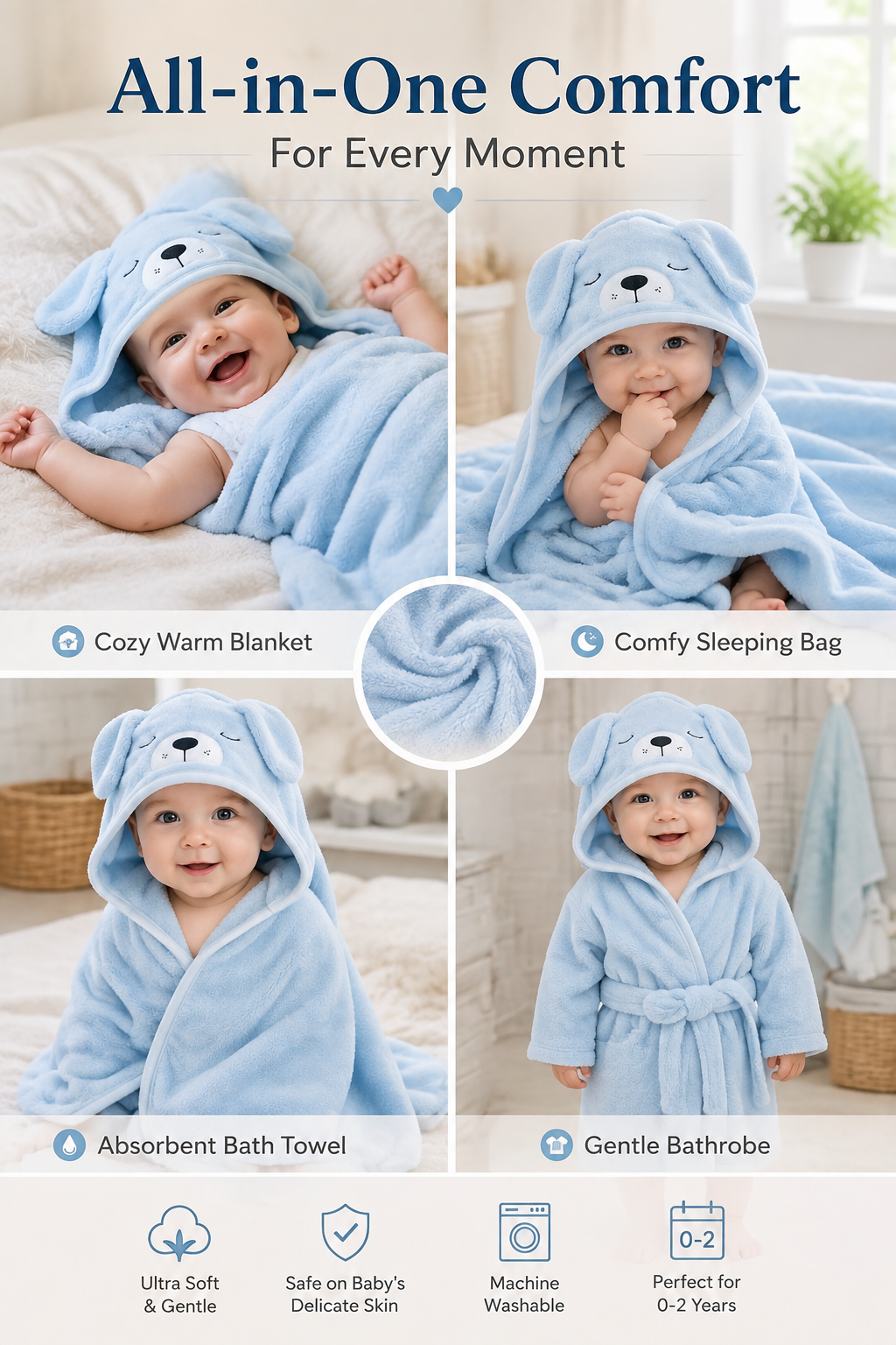 Baby Bath Towel