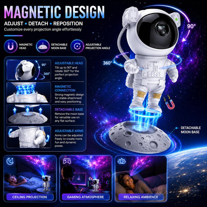 Astronaut Galaxy Projector