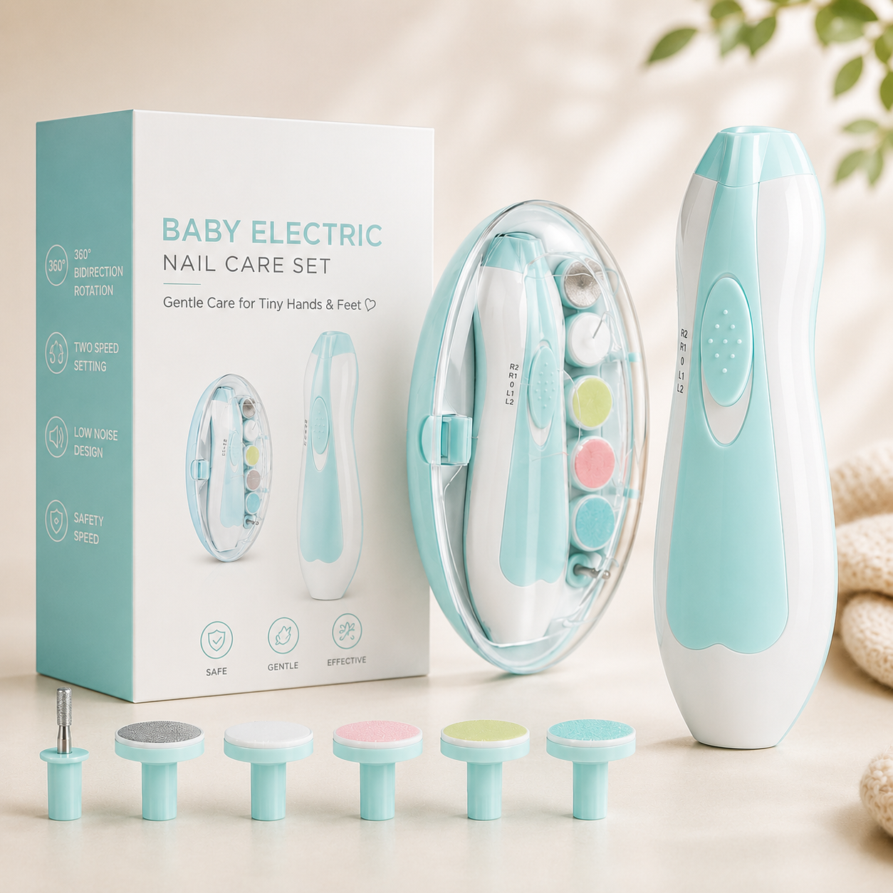 Electric Baby Nails Trimmer